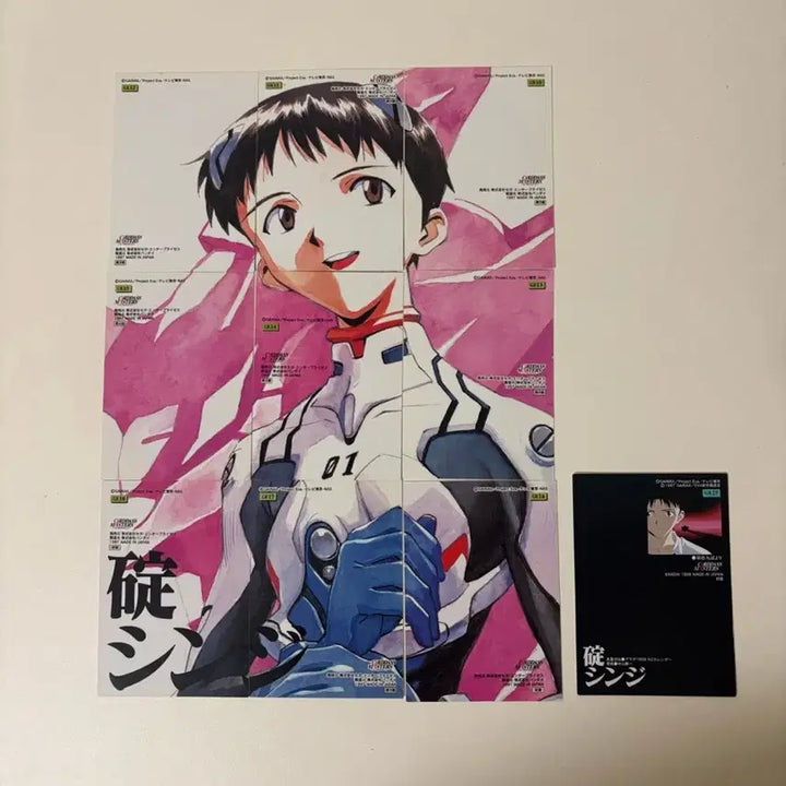 [BUNJANG] Evangelion Shinji Ikari Graffiti Complete Card Bundle Set / 에반게리온 에바 이카리 신지 고전 웨하스 포토카드 포카 컴플리트 카드 일괄