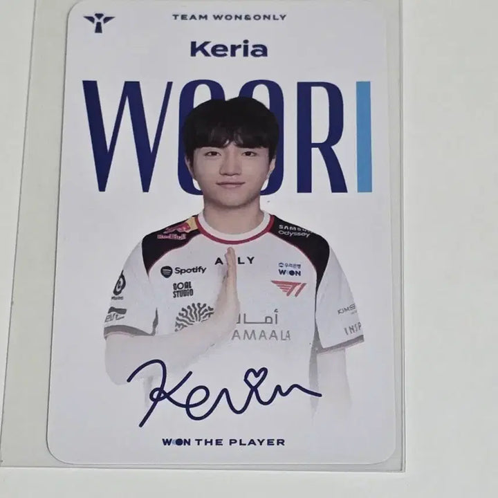 [BUNJANG] LCK Gen.G Keria Photocard / LCK 우리은행 케리아 포카