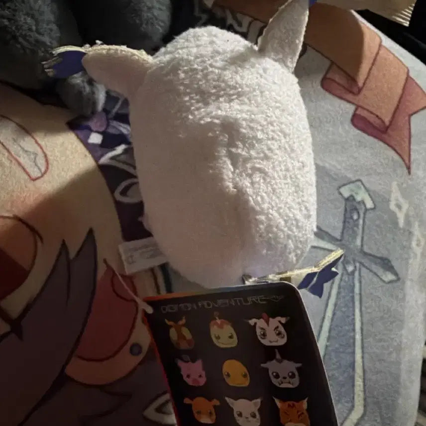 [BUNJANG] Digimon Gatomon Tailmon Tsum Tsum Otama Plush Doll / 디지몬 가트몬 테일몬 쯔무쯔무 오테다마 인형 누이