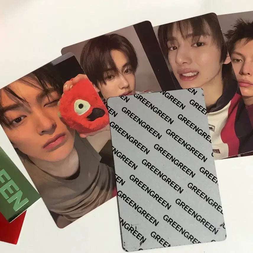 [BUNJANG] CORTIS CORTISBALL Red Green Martin James Juhun Sunghyun Geonho Photocard / 코르티스 코르티스볼 레드 그린그린 마틴 제임스 주훈 성현 건호 스크래치 포카