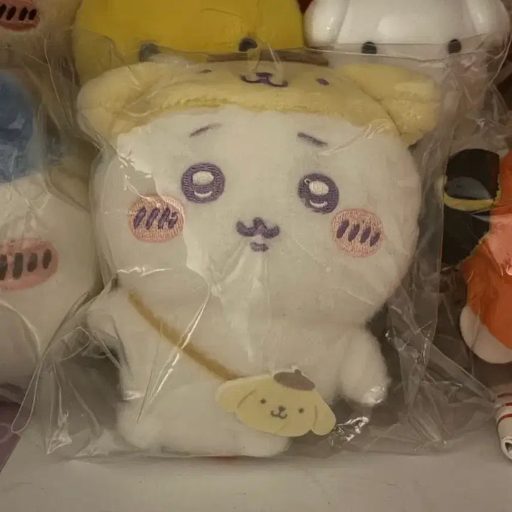 [BUNJANG] Miniso Chiikawa Sanrio Pompompurin Plush Toy / 미니소 치이카와 산리오 폼폼푸린 먼작귀