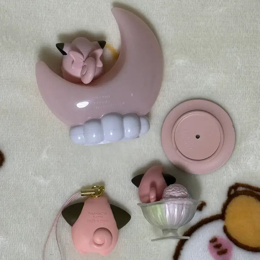 [BUNJANG] Pokemon Clefairy Figure Gacha Bundle Set / 포켓몬 삐삐&amp;삐 피규어 가챠 일괄