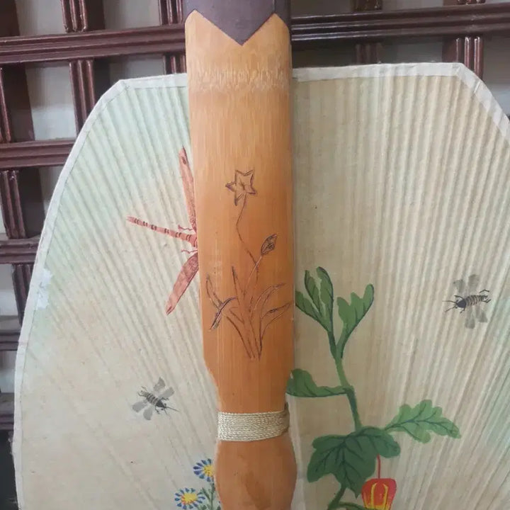 [BUNJANG] Traditional Korean Fan with Daruma Painting / 달마도 부채