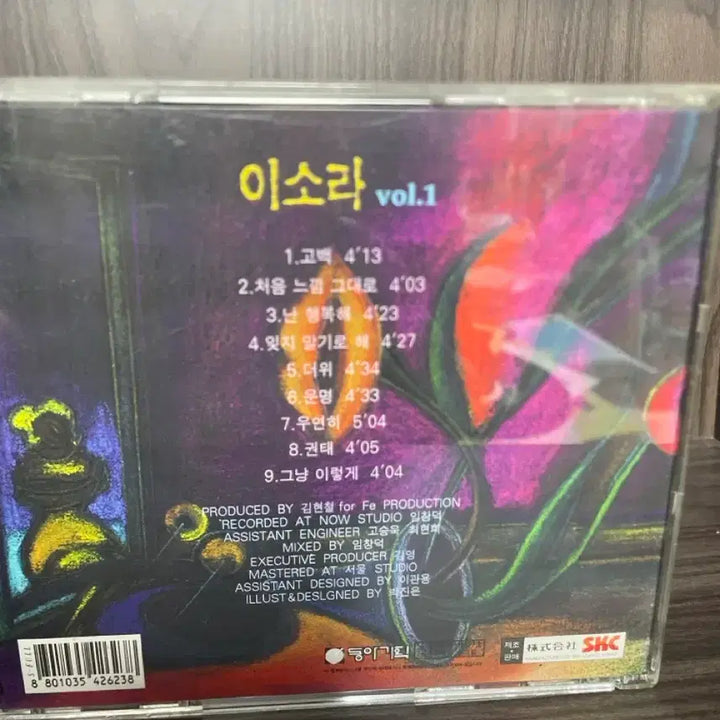 [BUNJANG] Lee Sora Vol. 1 CD / 초판)이소라 vol1