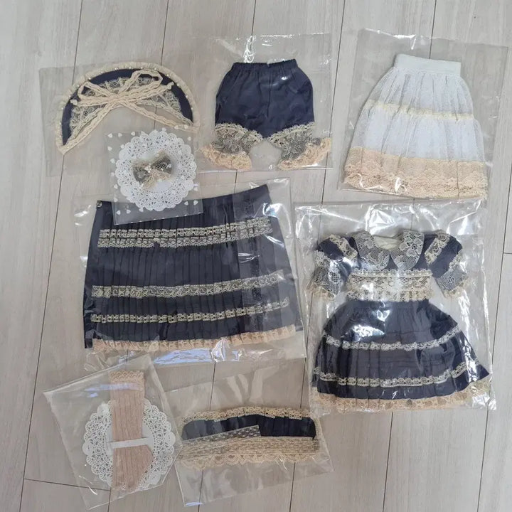 [BUNJANG] Lozen Krophes Blueberry Tart Dress Set / msd블루베리 타르트