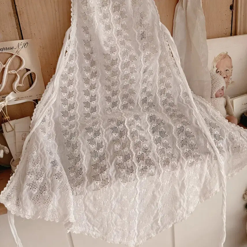 [BUNJANG] French Antique Baby Apron - Display Use / 프랑스엔틱 애기앞치마