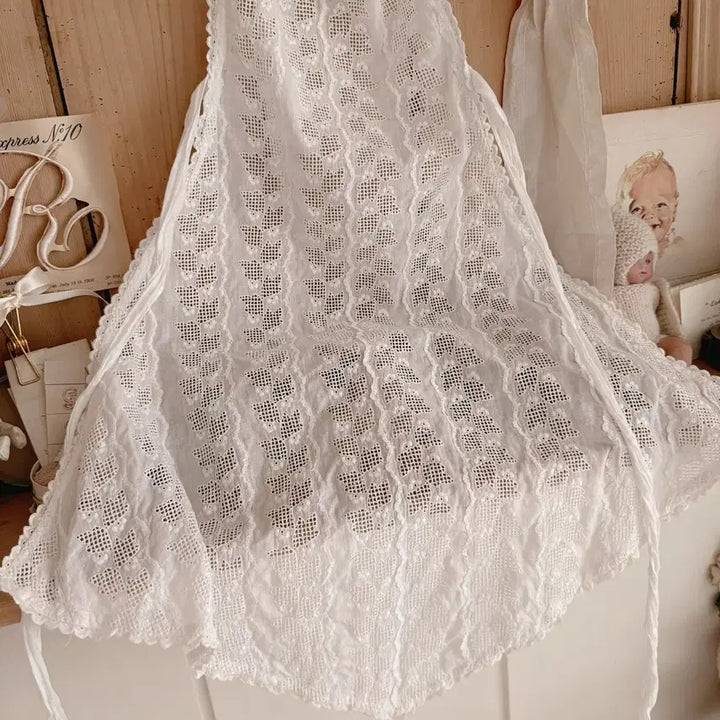 [BUNJANG] French Antique Baby Apron - Display Use / 프랑스엔틱 애기앞치마