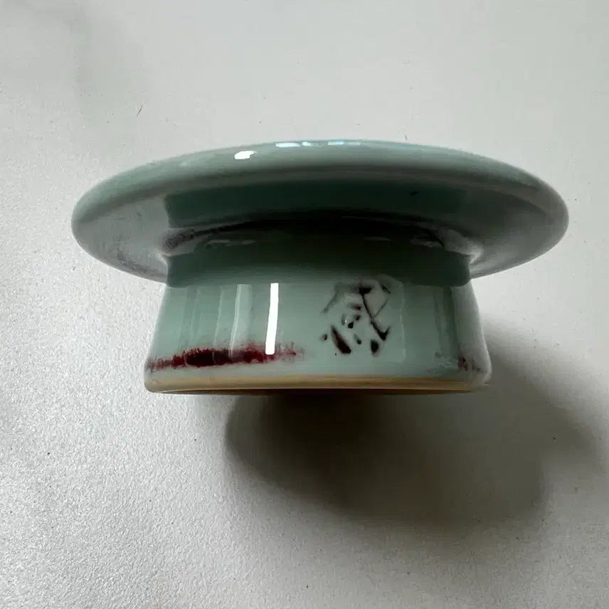[BUNJANG] Handmade Celadon Porcelain Mini Dish (Diameter 7cm, Height 3cm) / [새상품] 수제 셀라돈 도자기 미니 굽다시 (지름 7cm, 높이 3cm)