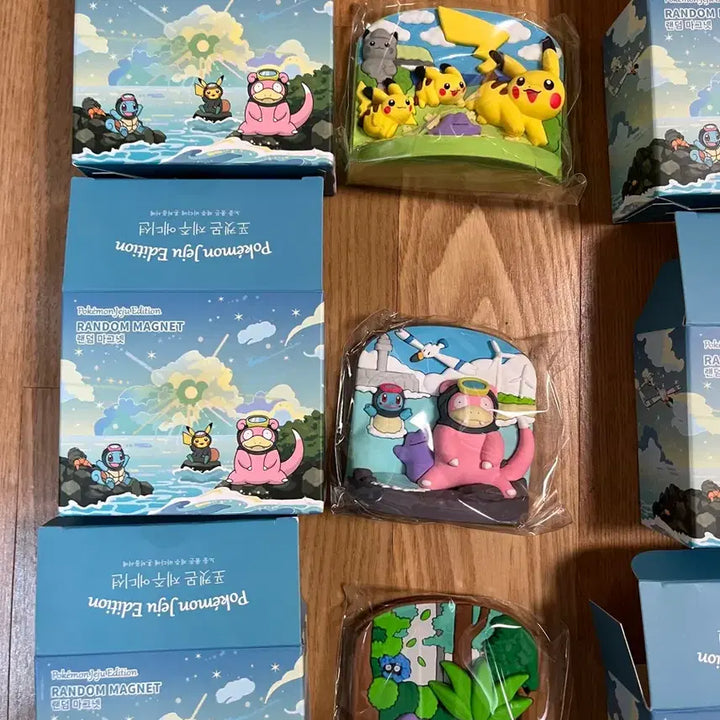 [BUNJANG] Pokemon Jeju Edition Random Magnet Collection Full Set / 포켓몬 제주 에디션 랜덤 마그넷 컬렉션 풀세트
