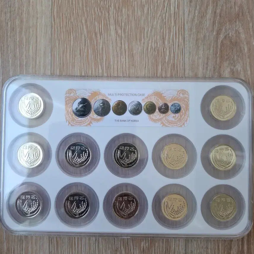 [BUNJANG] 2021 50 Won Coin Bundle Set (Unused) / 2021년50주 완전미사용 12개(케이스 재중)