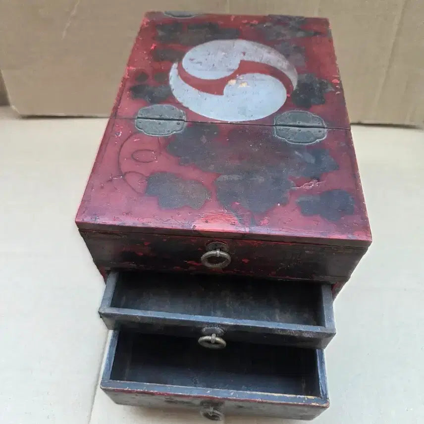 [BUNJANG] Vintage Korean Dressing Table / 옛날 오래된 경대입니다