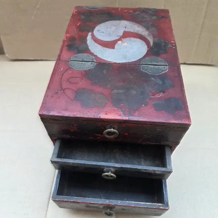 [BUNJANG] Vintage Korean Dressing Table / 옛날 오래된 경대입니다