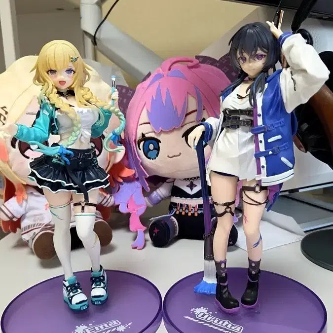 [BUNJANG] Vspo! Emma &amp; Uruha 2-Figure Set / 브이스포 피규어 2종 세트 (에마, 우루하)