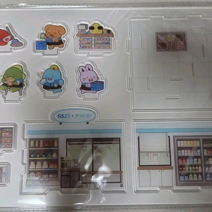 [BUNJANG] GS25 Pixely Acrylic Diorama / GS25 픽셀리 아크릴 디오라마 팝니다~