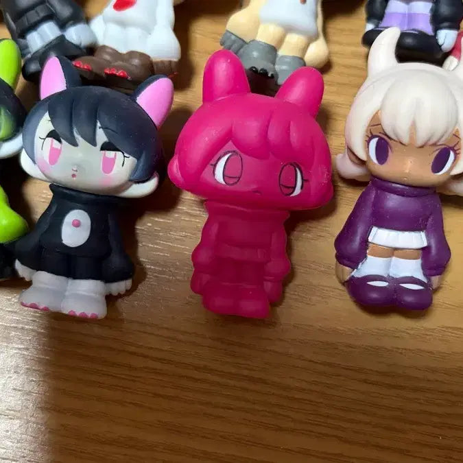 [BUNJANG] Kaedechan Bundle Set Vintage Bishoujo Sofubi Figures / 카에짱 일괄 미소녀 피규어 고전 미소녀 소프비 세트