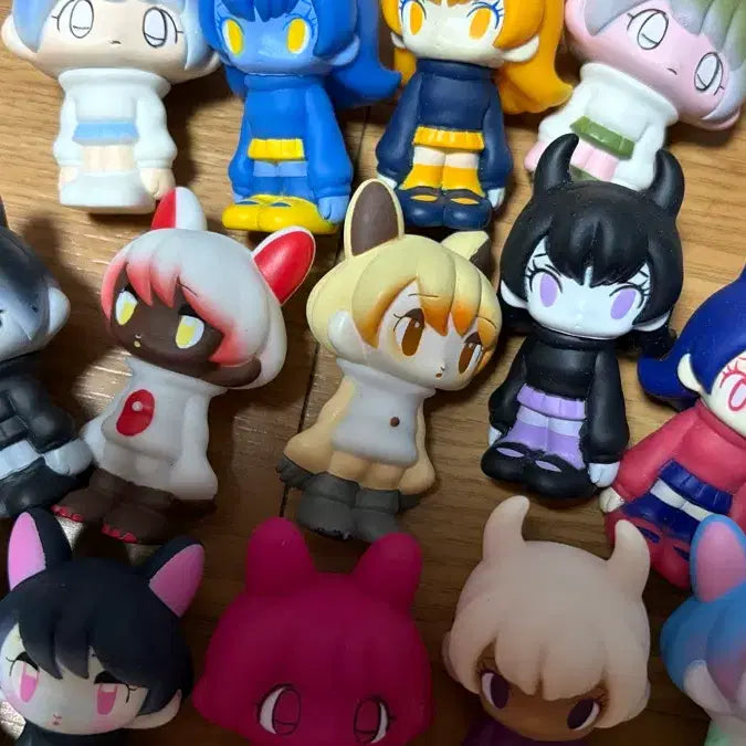 [BUNJANG] Kaedechan Bundle Set Vintage Bishoujo Sofubi Figures / 카에짱 일괄 미소녀 피규어 고전 미소녀 소프비 세트