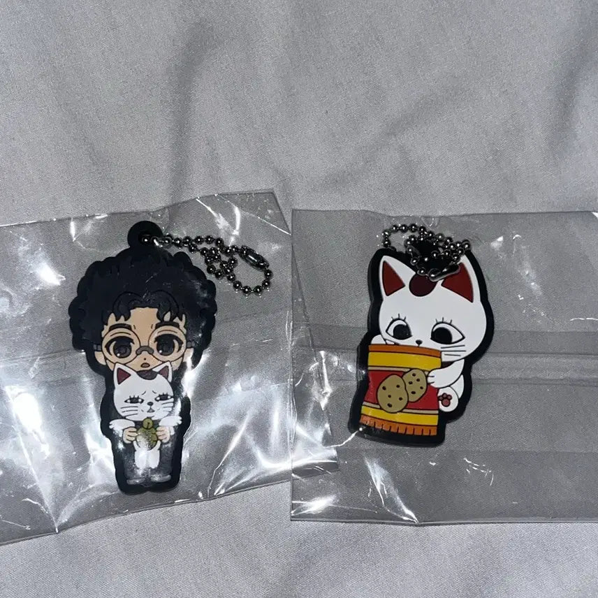 [BUNJANG] Dandadan Turbo-Bavba &amp; Turbo-Haha Rubber Keychain Gacha Set / 단다단 터보할멈 투성이 고무 키홀더 가챠