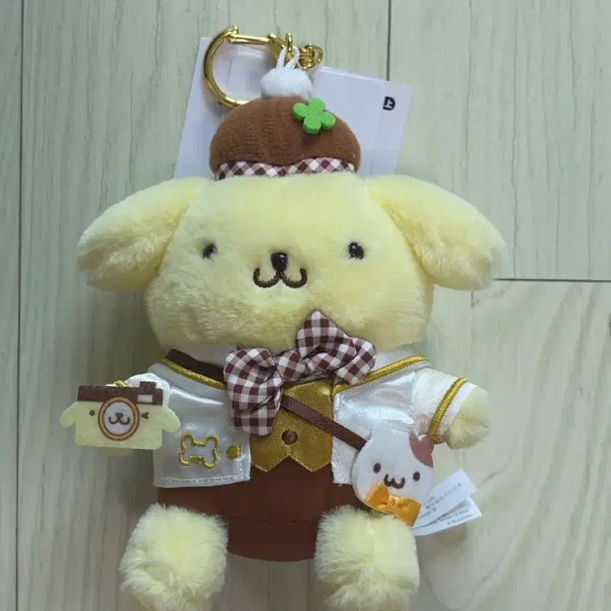 [BUNJANG] Sanrio Pompompurin School Uniform Doll / 산리오 폼폼푸린 교복 인형