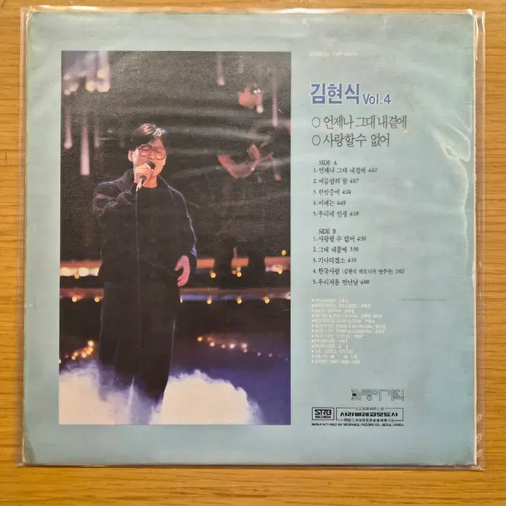 [BUNJANG] Kim Hyun Sik 4th Album LP / 김현식 4집 lp