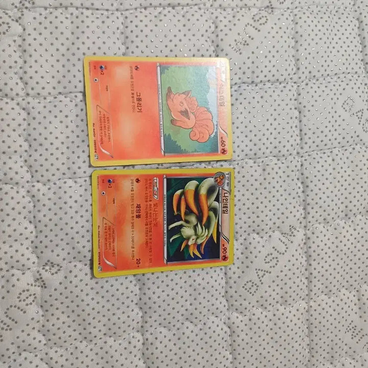 [BUNJANG] Pokemon Card Squirtle / Ninetales / 포켓몬 카드 꼬부기 / 나인테일