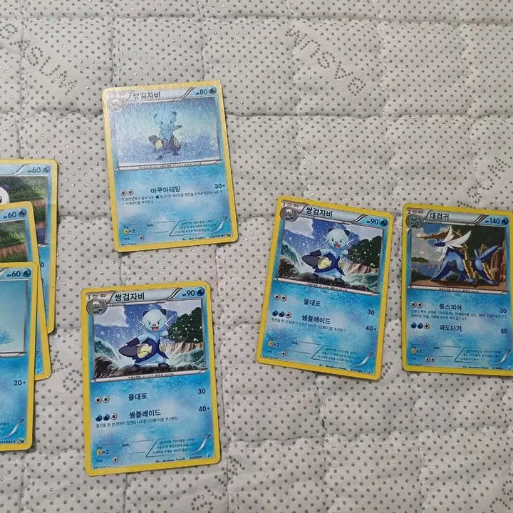 [BUNJANG] Pokemon Card Lot: Dondozo, Quaxly, Cetitan / 포켓몬 카드 쌀검자비/수댕이/대검귀