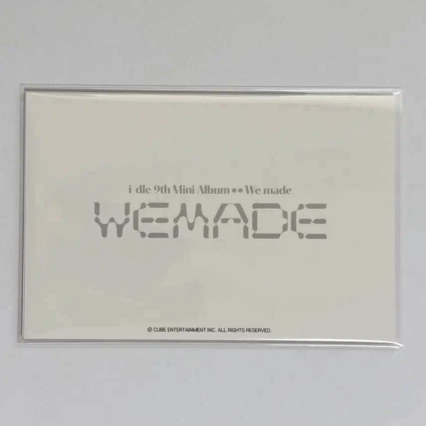 [BUNJANG] (G)I-DLE Gimme Dat Love POB Postcard Set / 아이들 Gimme Dat Love 미공개 엽서 세트 양도 여자아이들