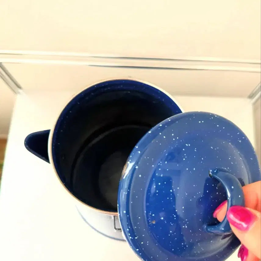[BUNJANG] Vintage Enamel Vase / 빈티지 법랑 화병