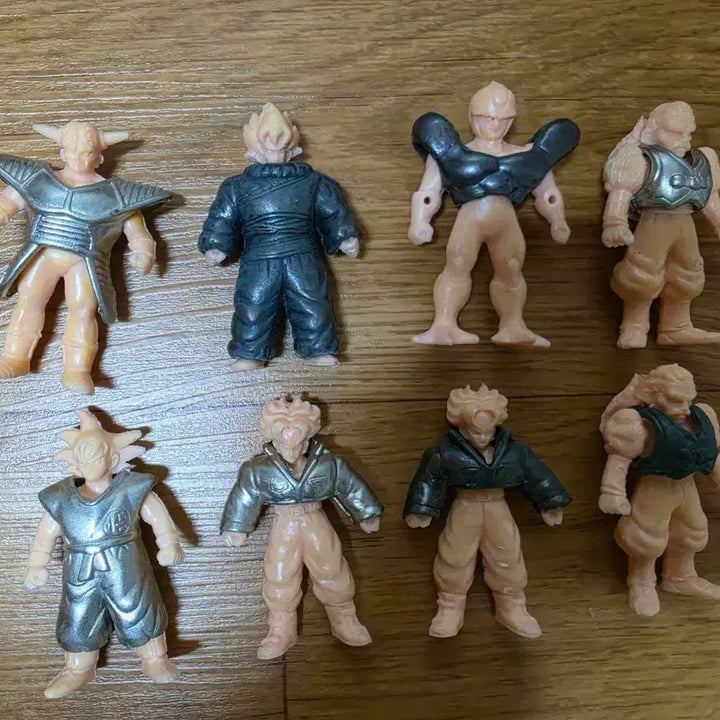 [BUNJANG] Dragon Ball Metal Mini Rubber Figure Set (8 Figures) / 드래곤볼 메탈 미니 고무 피규어 8개