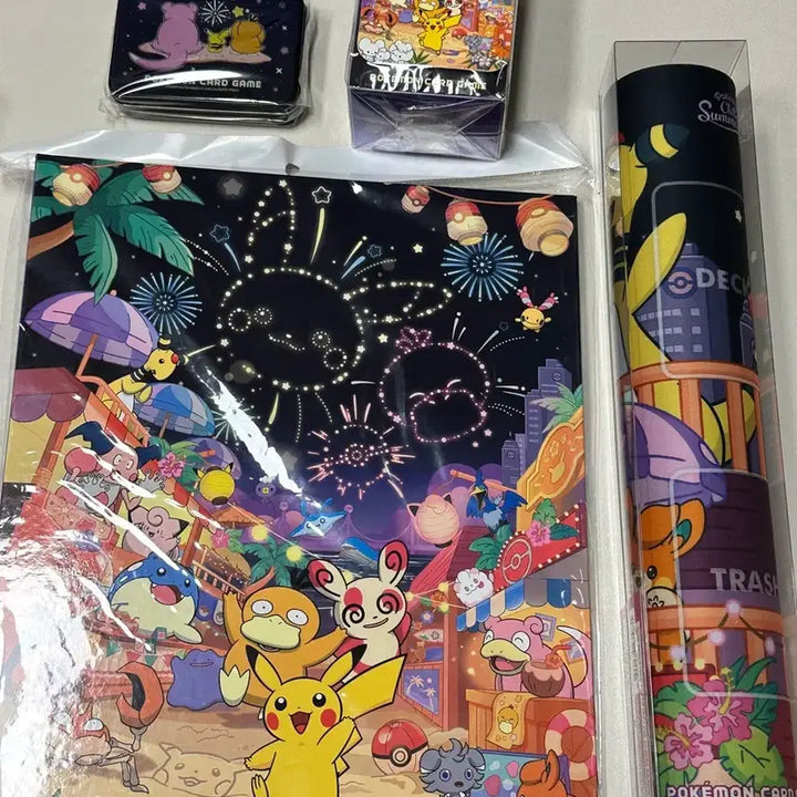 [BUNJANG] Pokemon Busan Chilling Vacance Pop-up Fireworks Goods Set / 포켓몬 부산 칠링바캉스 팝업 불꽃놀이 굿즈 세트