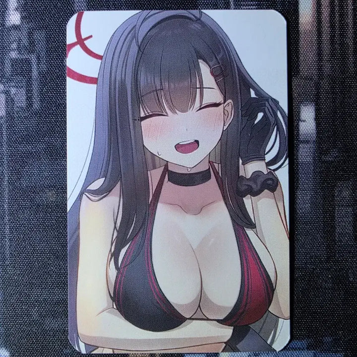 [BUNJANG] Blue Archive Swimsuit Ichika Double-Sided Photocard / 블루 아카이브 수영복 이치카 양면 포토카드 판매합니다
