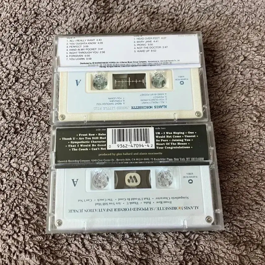 [BUNJANG] Alanis Morissette 90s Alternative Pop Rock Cassette Tape / 90년대 앨러니스 모리세트 Alanis Morissette 얼터너티브 팝 록 카세트테이프