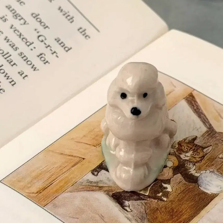 [BUNJANG] Poodle Miniature Figurine / 푸들 미니피겨린