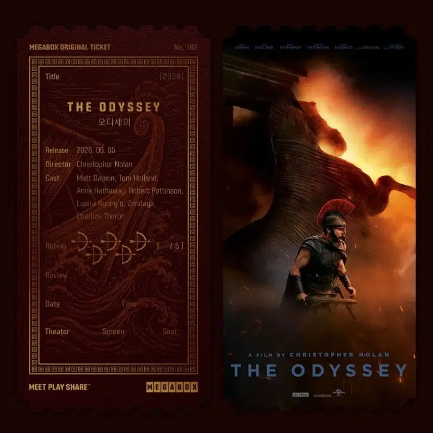 [BUNJANG] Odyssey Original Ticket / 오디세이 오리지널 티켓