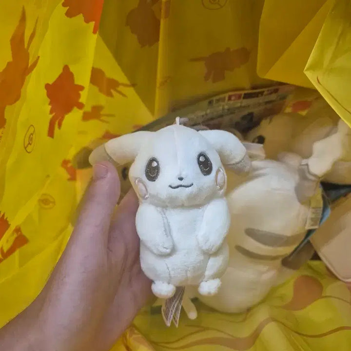 [BUNJANG] Pokemon Center Poképia Pale Pikachu Keyring / 포켓몬센터 포코피아 창백 피카츄 키링