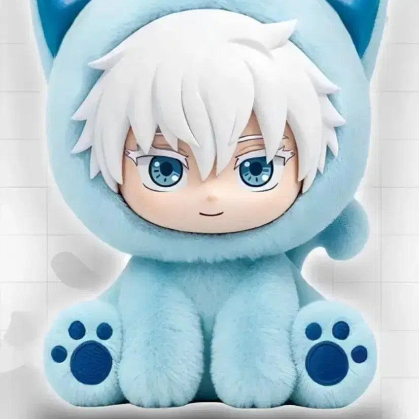 [BUNJANG] Jujutsu Kaisen Ryomen Sukuna Cat Figure Keychain / 주술회전 주부부 시크릿 고죠사토루 고양이 피규어 인형 키링