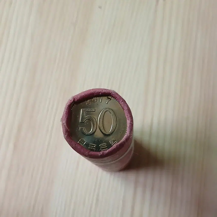 [BUNJANG] Bank of Korea 2017 50 Won Roll (Uncirculated) / 한국은행 2017년 50주 50개 롤주화 (미사용)