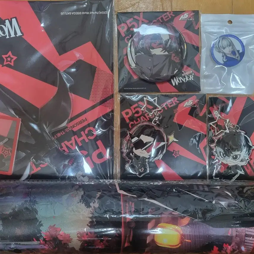 [BUNJANG] Persona 5 The Phantom X Goods Bundle Set / 페르소나5 더 팬텀 X 굿즈 판매합니다