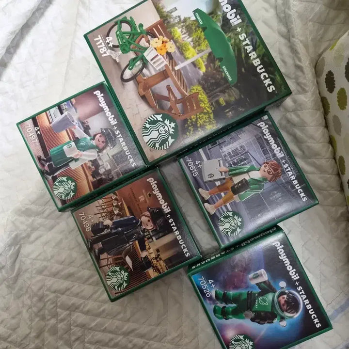 [BUNJANG] Playmobil x Starbucks Collaboration Figure Set / 플레이모빌과 스타벅스의 특별한 만남으로 탄생한 피규어 세트예요