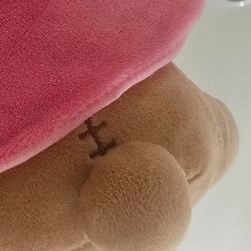 [BUNJANG] Rilakkuma Classic Pink Hooded Squirrel Cape Doll (New) / 새상품 고전 리락쿠마 핑크 후드 다람쥐 망토 인형