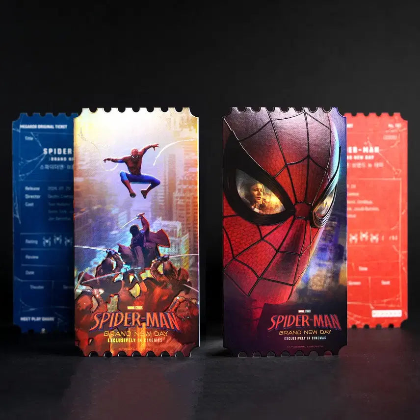[BUNJANG] Spider-Man: Brand New Day Original Ticket Set / 스파이더맨 브랜드 뉴 데이 오리지널티켓 2종