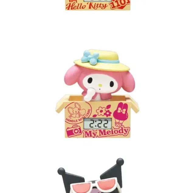 [BUNJANG] Sanrio Characters Cardboard Clock Vol. 3 Full Set (5 Types) / 산리오 캐릭터즈 골판지시계 3탄 5종풀셋