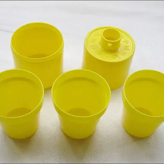 [BUNJANG] Housing Bank Lottery 10th Anniversary Commemorative Cup Set (1987) / 주택은행 주택복권 발행 10주년 기념 기념품 컵세트 (87)