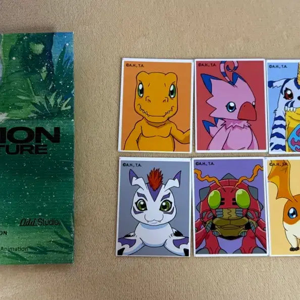 [BUNJANG] Odd Studio Digimon Adventure Growth Ver. Proof Photo Set / 오드스튜디오 디지몬 어드벤처 성장기 증명사진 세트