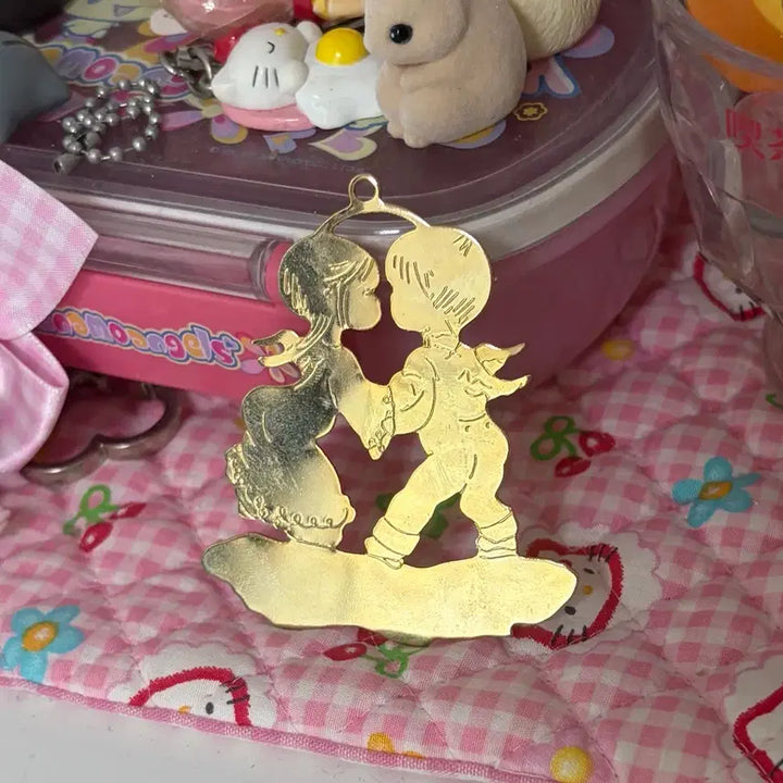 [BUNJANG] Angel 1980 Angel Pendant Bookmark Charm Keychain / 엔젤 1980 아기 천사 팬던트 책갈피 북마크 키링 고전 빈티지 단종 스트랩