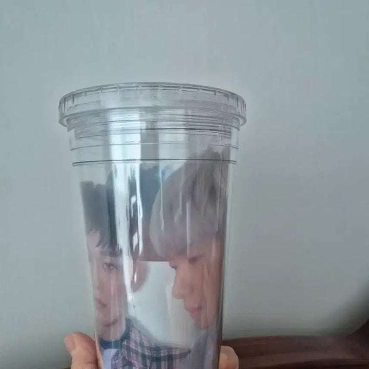 [BUNJANG] EXO CBX Transparent Tumbler / 엑소 cbx 투명 텀블러