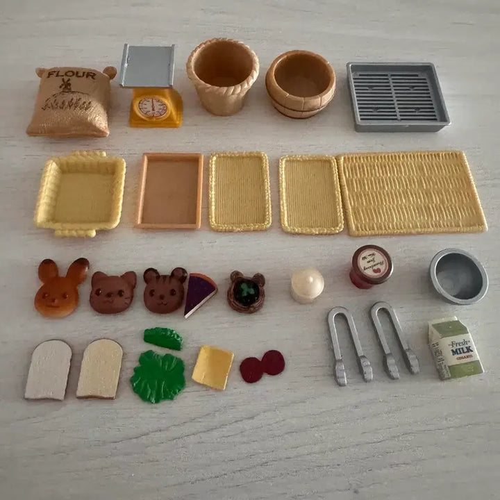 [BUNJANG] Discontinued Sylvanian Families Bakery Accessory Set / 올드)단종)레어)실바니안 방앗간 소품 베이커리