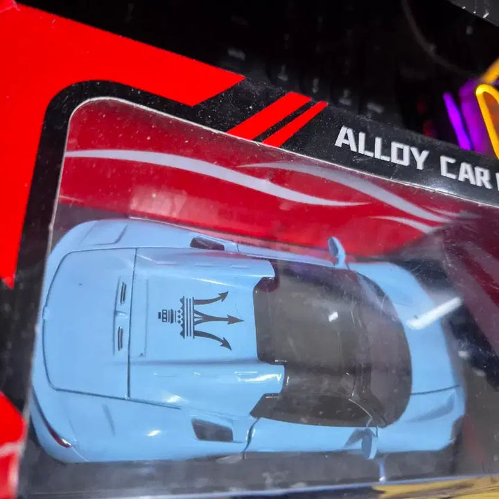 [BUNJANG] Maserati AROICA Alloy Model Car Blue 1:32 Scale / 마세라티 알로이카 모델카 블루 1:32