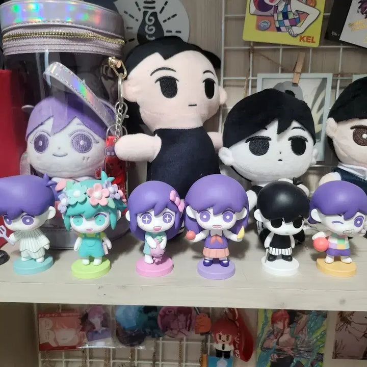 [BUNJANG] Omori Game Vinyl Figure Set (Headspace Ver.) / 오모리 게임 바이닐 피규어 세트(헤드 스페이스 ver)