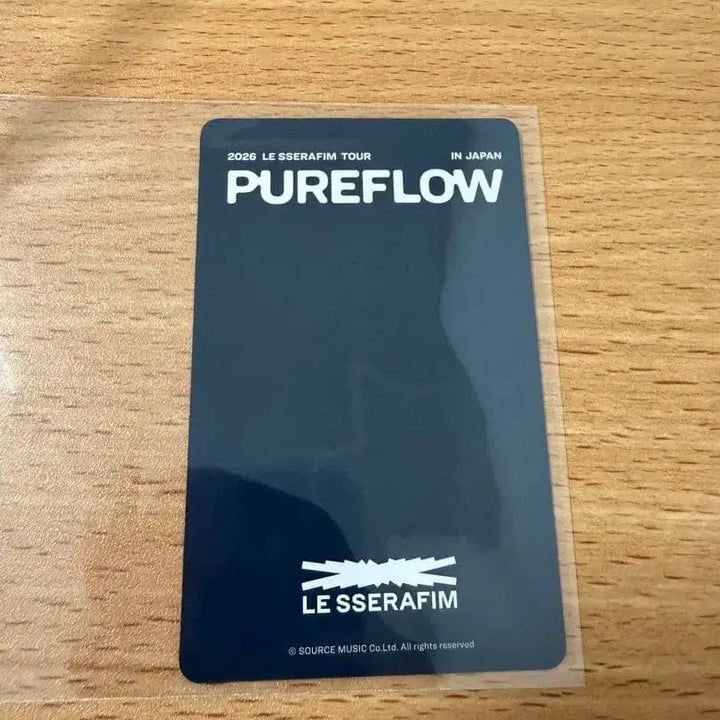 [BUNJANG] LE SSERAFIM Purest of Pure Japan Fanclub Exclusive Sakura Photocard / 르세라핌 퓨어플로우 저팬 팬클럽 특전 사쿠라