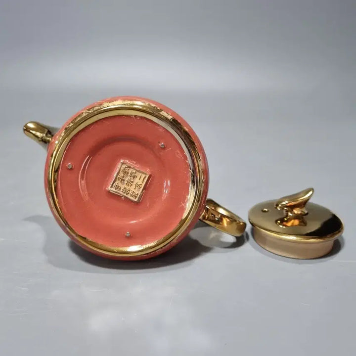 [BUNJANG] Ru Kiln Hongyu Miaojin Porcelain Teapot / 여요 홍유 묘금 도자기 주자